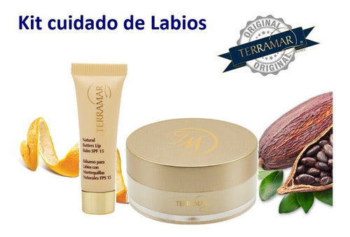 Kit Exfoliante Y Bálsamo Labial Con Fps 15 Terramar