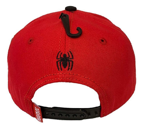 Gorra Spider-man Con Emblema-tejido(rojo) Marvel Sp21062103