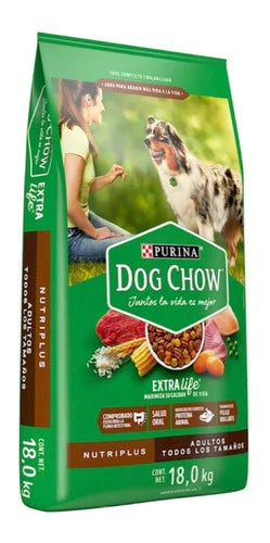 Alimento Para Perro Croqueta Dog Chow Nutriplus 18 Kg