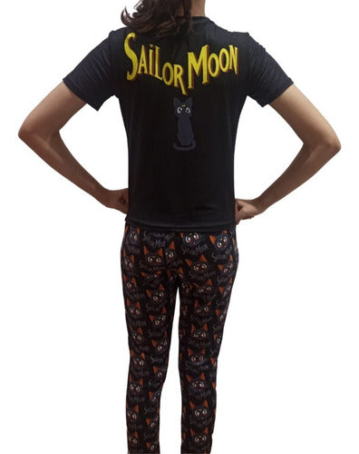 Pijama Para Dama Juvenil De Gato Sailor Moon