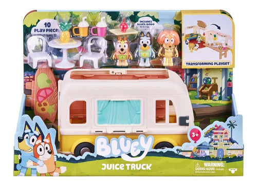 Disney Jr - Bluey - Vehículo De Camión De Jugo