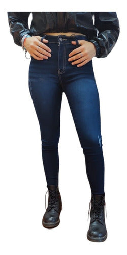 Jeans Dama Pantalones Mujer Colombiano Levanta Pompa Strech