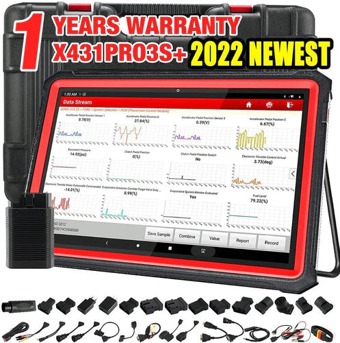 Launch X431 Pro3s+ Escáner Diagnóstico Bluetooth 31+ Reset