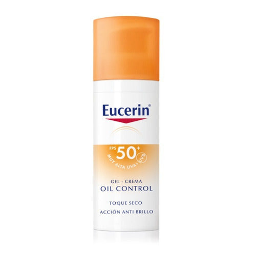 Eucerin Oil Control Gel-crema Uva+uvb Fps50 Toque Seco