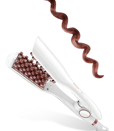 Hierro Volumizing Hair Styling Tool Con 5 Ajuste Temperatura