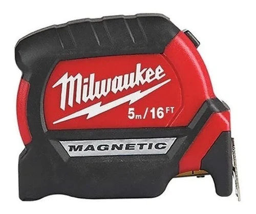 Flexómetro Magnético Milwaukee 5 Metros 48-22-0716 Uso Rudo