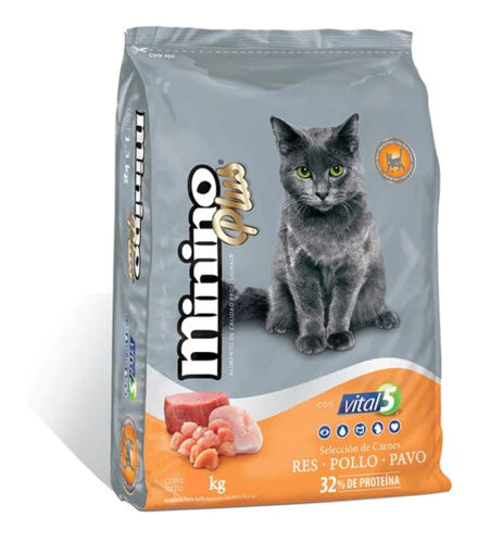 Minino Plus 10kg Alimento Para Gato :)