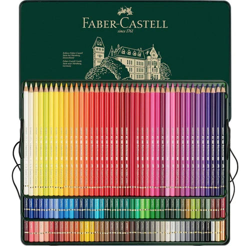 120 Colores Polychromos Profesionales Premium Faber Castell