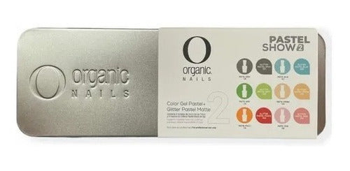 Color Gel Y Glitter Pastel De Organic Nails