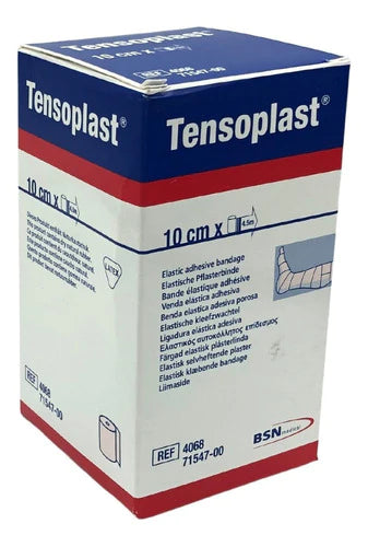 Venda Elástica Adhesiva Tensoplast Sport 10cm X 5m Látex Bsn