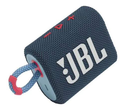 Bocina Jbl Go 3 Portátil Con Bluetooth Blue Y Pink