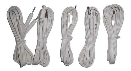 5 Cables  Bananapara Electroestimulador Kdw808-i