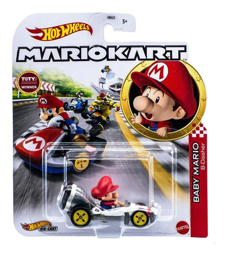 Baby Mario Mario Kart Hotwheels