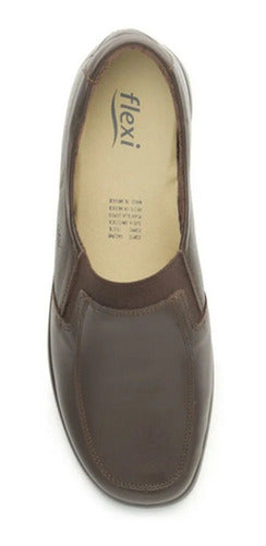 Calzado Zapato Dama Mujer Flexi 48302 Café Mocasin Confort
