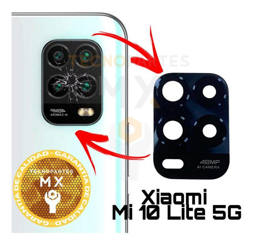 Lente De Cámara Trasera Para Xiaomi Mi 10 Lite 5g