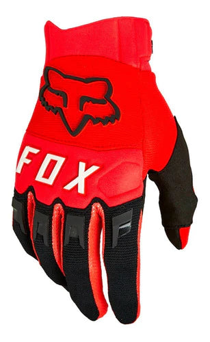 Guantes Fox Dirtpaw Rojo/ Negro Motocross Enduro