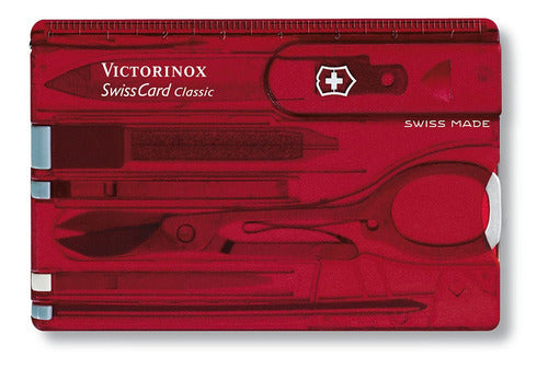 0.7100.t- Navaja Suiza Victorinox Swiss Card Classic Colores