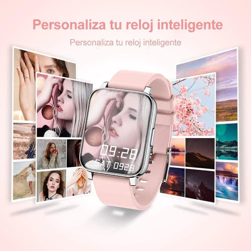 1.69'' Smartwatch Mujer,  Reloj Inteligente Deportes Llamada