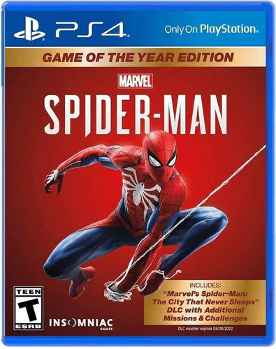 .: Spider Man Game Of The Year Edition Ps4 Nuevo :. En Bsg