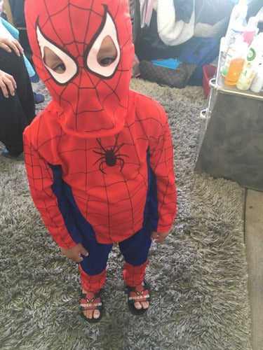 Disfraz Traje De Hombre Araña Spiderman Con Mascara