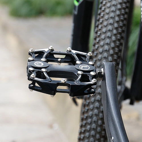 Un Par Pedales Para Bicicleta Mtb Portátil Aluminio