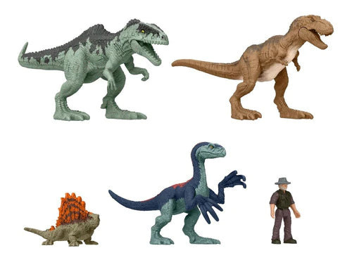 Jurassic World Total Battle Mini Multipack De Dinosaurios