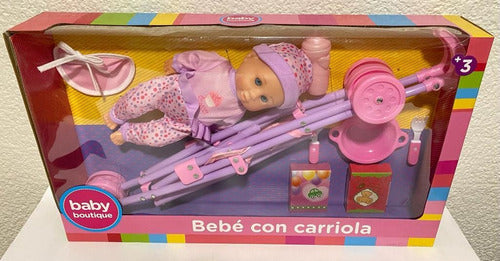 Bebé Con Carriola - Baby Boutique