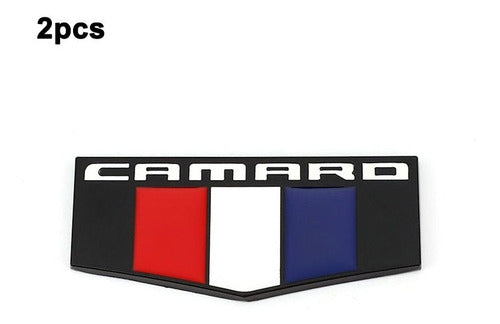 2pcs De La Insignia Del Chevrolet Con El Emblema Del Camaro