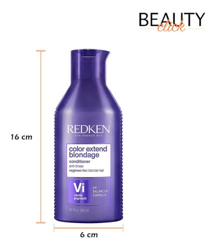 Acondicionador Redken Color Extend Blondage Ph Balanced 300