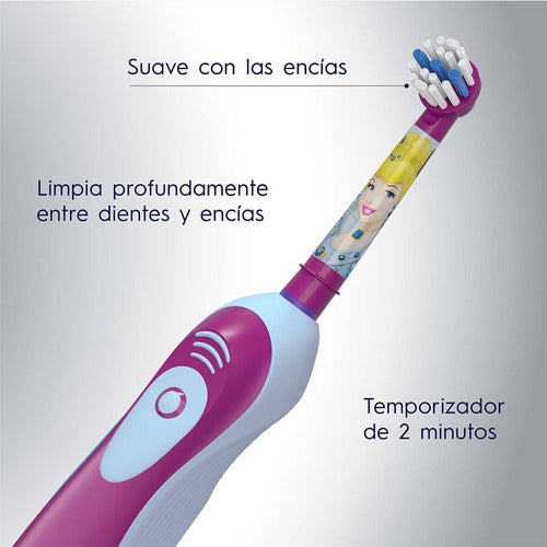 Cepillo Dental Eléctrico Niñas Oral-b Disney Princesas