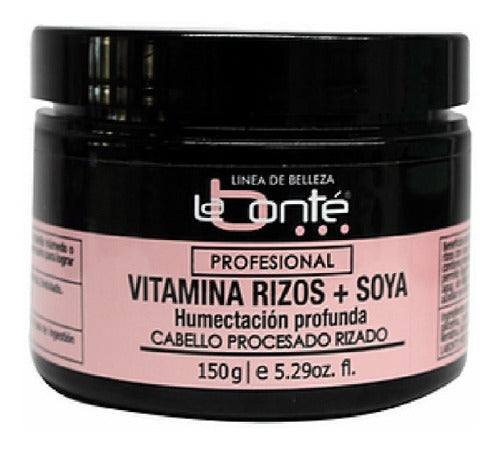 Labonte Vitamina Rizos + Soya 150gr Cabello Procesado Rizado