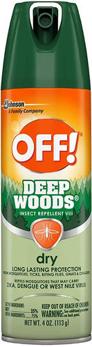 Off! Repelente De Insectos Dry Deep Woods Viii