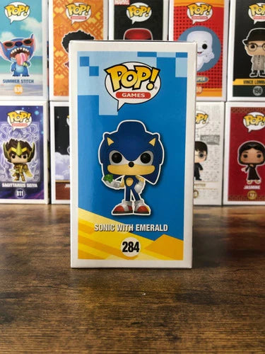 Sonic Con Esmeralda Funko Pop Hedgehog