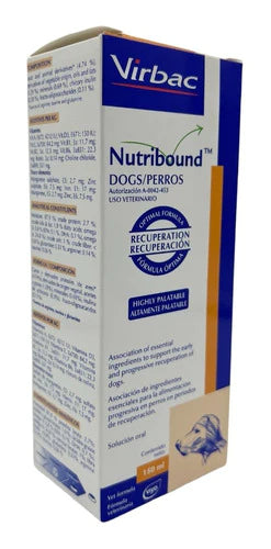 Nutribound Para Perros Virbac 150 Ml Solución Oral Sabor