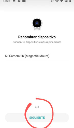 Cámara De Segurida Xiaomi Micamera 2k 125º Montaje Magnético