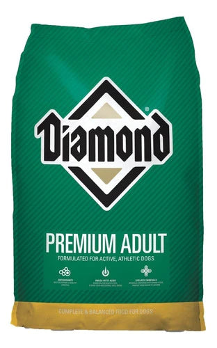 Alimento Diamond Super Premium Para Perro Adulto Todos Los Tamaños Sabor Mix En Bolsa De 40lb