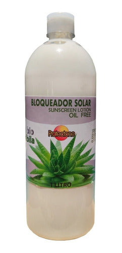 Bloqueador Solar Biodegradable Orgánico Fps 50+ Granel 1 Lt
