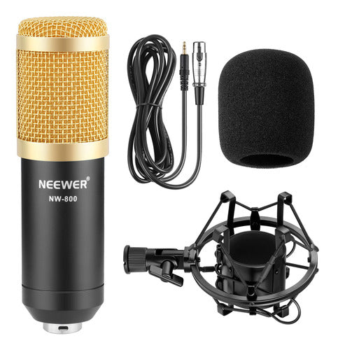 Kit Profesional Microfono Condensador Grabación Estudio,ktv