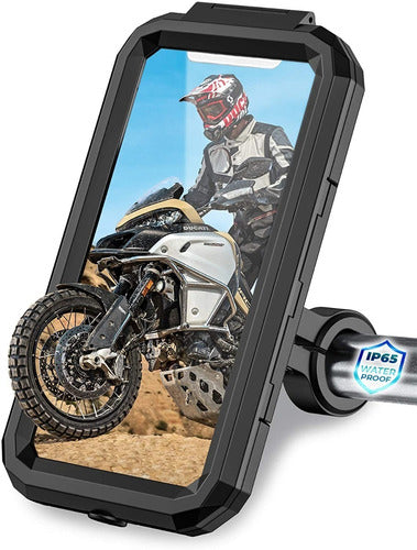 Base Para Porta Celular Moto Bicicleta Impermeable Universal