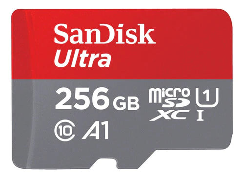 Tarjeta Micro Sd Sandisk Ultra 256 Gb Full Hd Sdsqua4 C10
