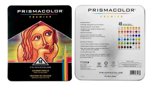 Colores Prismacolor Premier 48 Colores Estuche Metalico