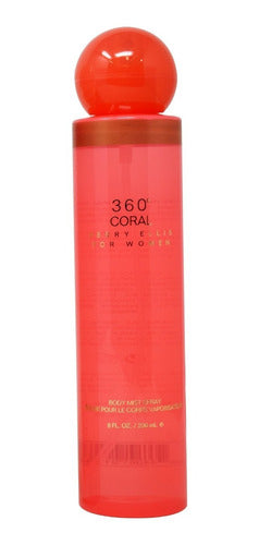 360° Coral 236 Ml Body Mist Spray De Perry Ellis