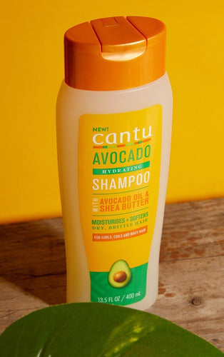 Cantu Shampoo Hidratante Sin Sulfatos Curly Hair Aguacate