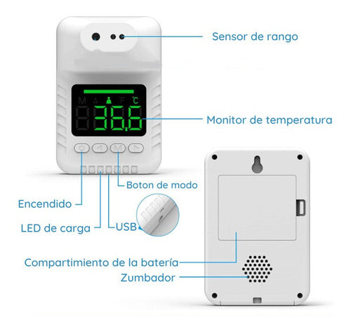 Termometro Infrarrojo K3x