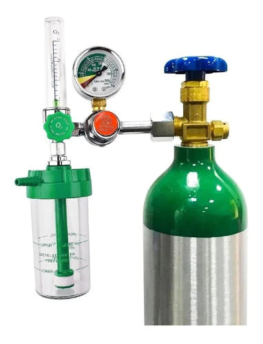 Inhalador Regulador De Oxígeno Manómetro Cga-540