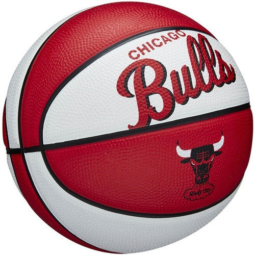 Balón Nba Mini #3 Retro Teams Bulls Wilson