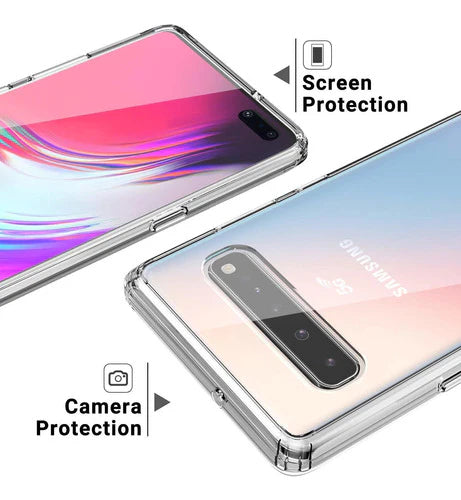 Funda Transparente Galaxy S10 5g, Carcasa Ultra Delgada Tpu.