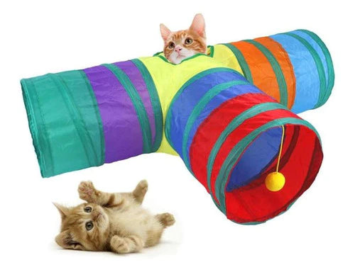 Juguetes Para Gatos Con Túnel, 21 Piezas