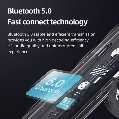 Audífonos Bluetooth Estéreo Larga Duración Control De Ruido