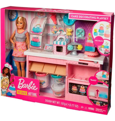 Barbie Cocina Chef De Pasteles Pastelería Mattel